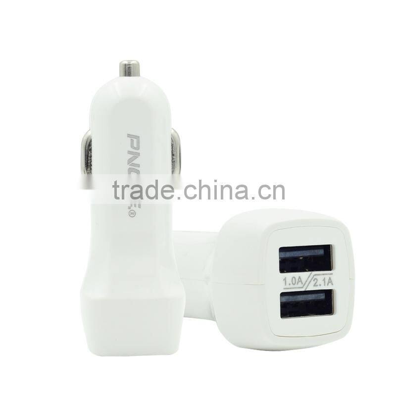 2016 PNGXE phone accessory quick charge 2.0 car charger for mobile phone dual usb car charger