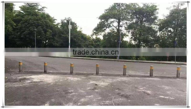 Road safety hydraulic street barrier steel bollards on sale