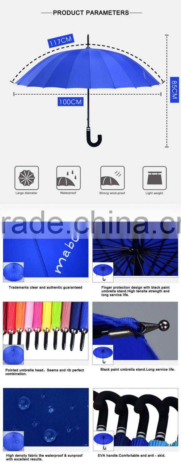 Profession Manufacturer Various Color Online Umbrella Store