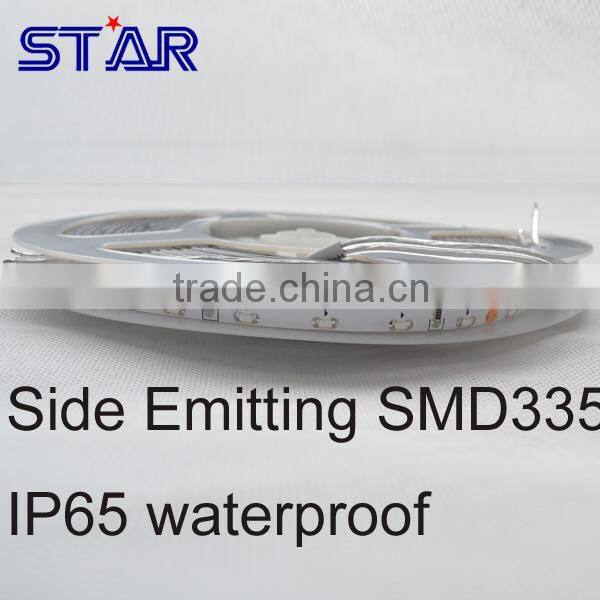 Waterproof Side View LED strip Light SMD335 300led 24w 12v IP65 for outdoor