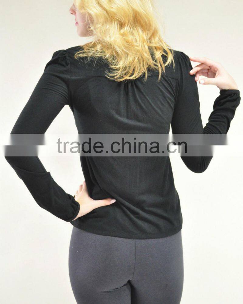 15JWB0151 woman 100%bamboo fiber thin light weight cardigan