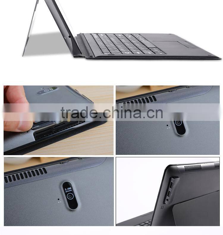 11.6" quad core 2.4GHz CPU windows tablet pc with keyboard