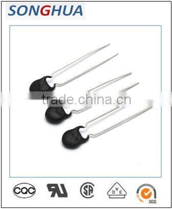 NTC thermistor power limit current limit resistor surge arrestor 16D7 10ohm 7mm diameter mf72 NTC