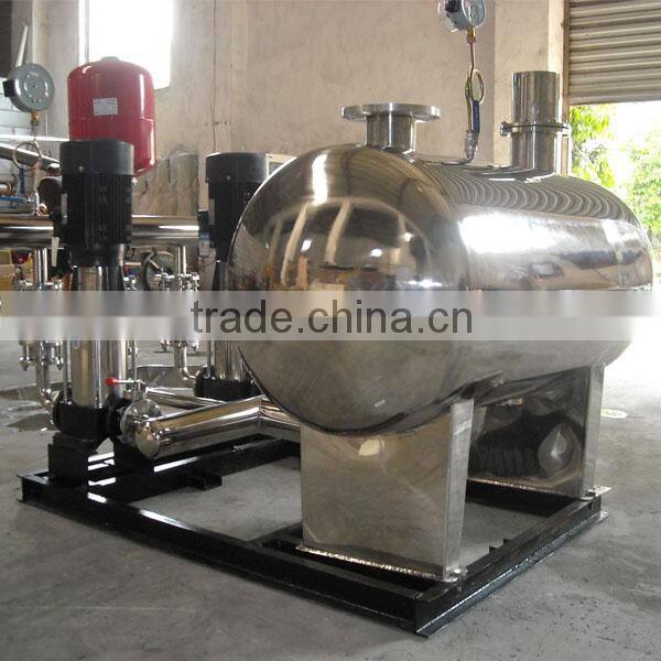 None negative pressure variable frequency constant pressure water supply system
