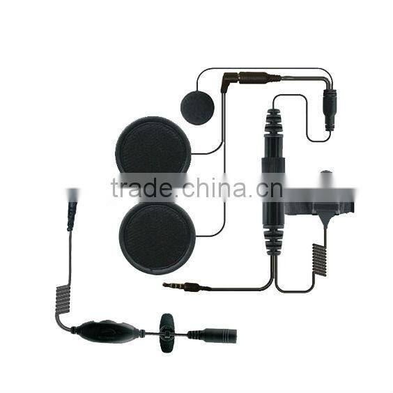 high qulity Iphone earphone for helmet