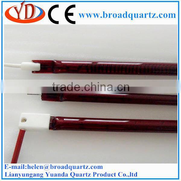 Short Wave Halogen Heat Lamps with Tungsten Filament