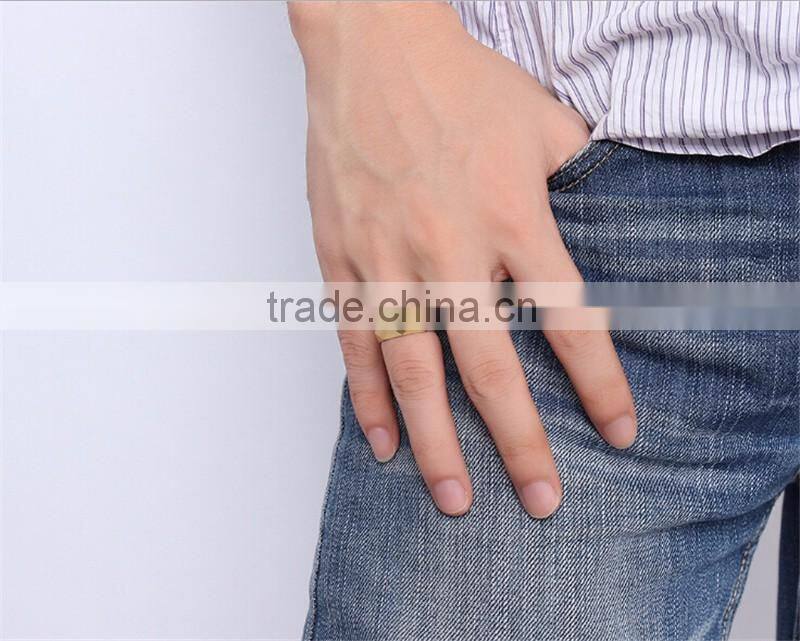 6 mm rhombus band tungsten ring