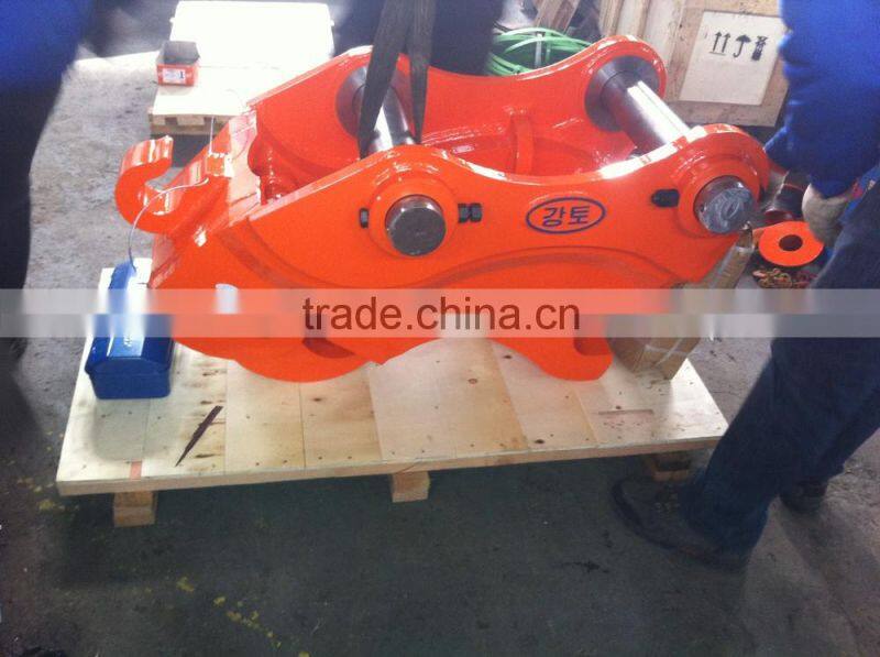 Excavator quick hitch coupler for DH370 P TYPE
