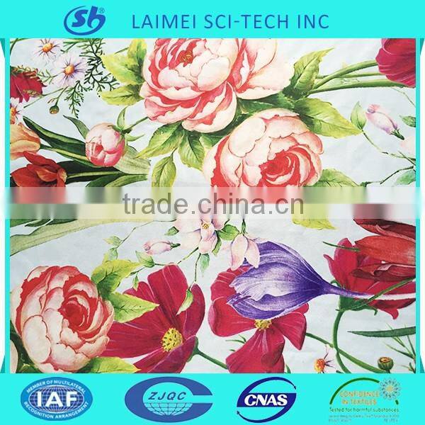 High quality digital print polyester printed bedding fabric for sale