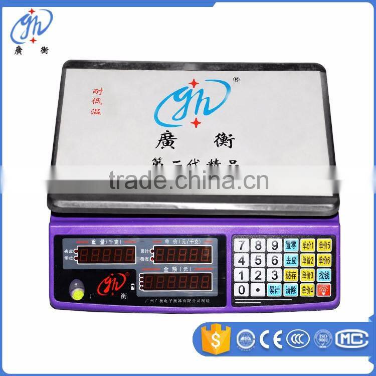15kg electronic balance scale /fruit weighing scale pricing electronic scale