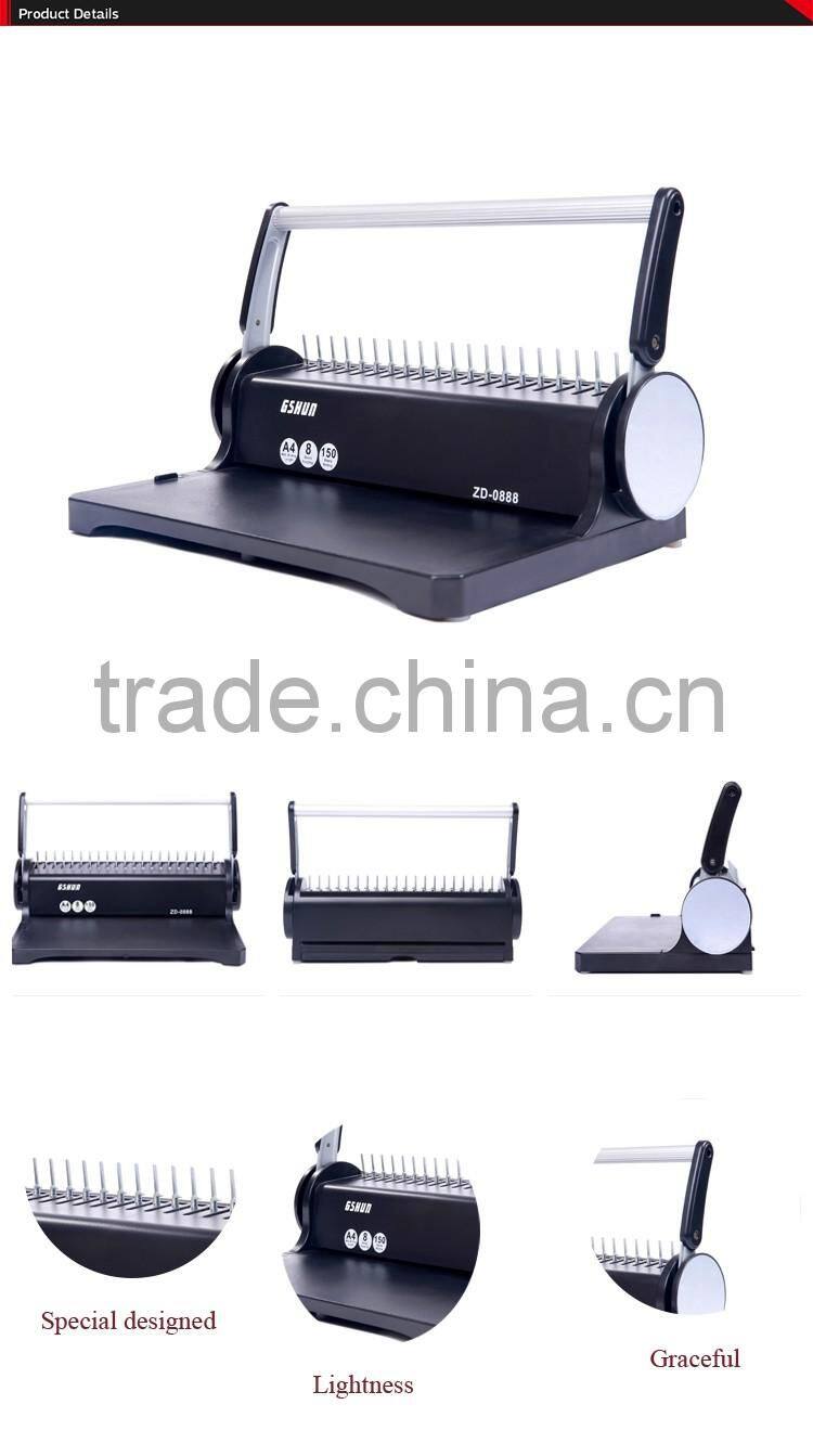 Paper punching and bindingsmall binding machine