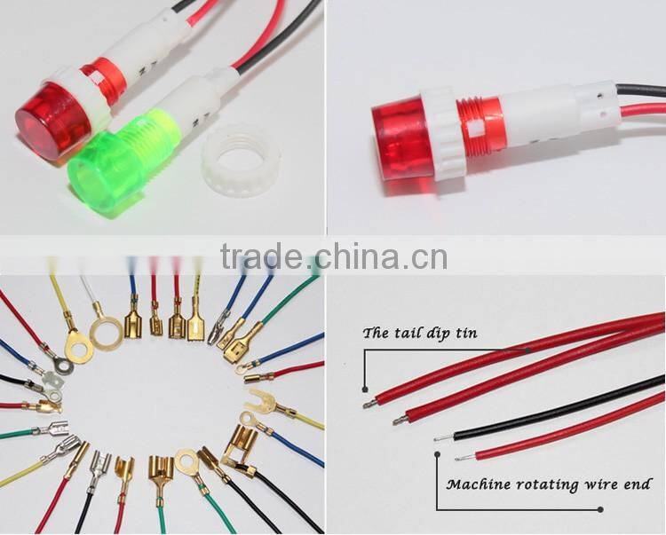 240v led light lamp box fire control panel indicator light panel mount light