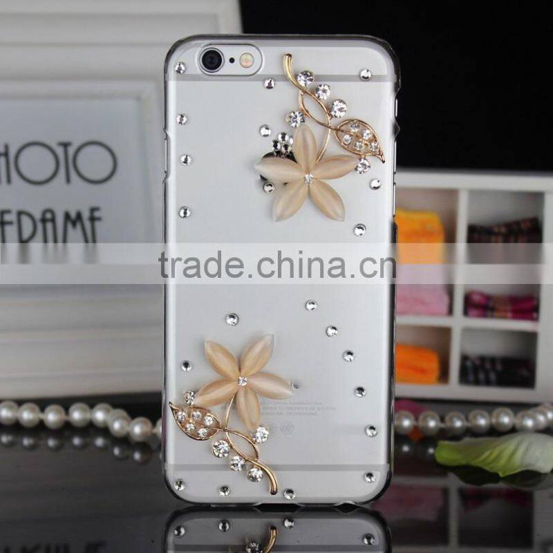 Fashion Rhinestone Diamond Studded Cell Phone Case For Iphone 6