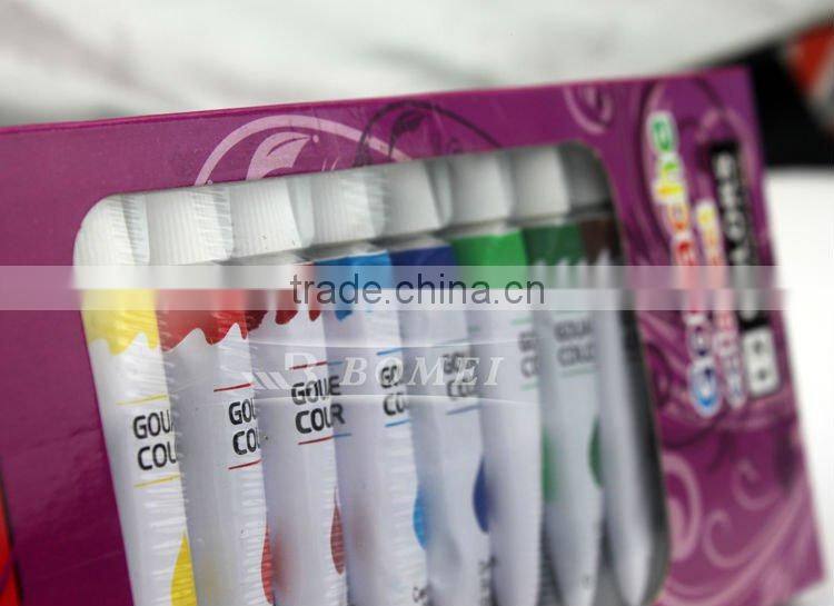 12ml 12colors gouache paint set