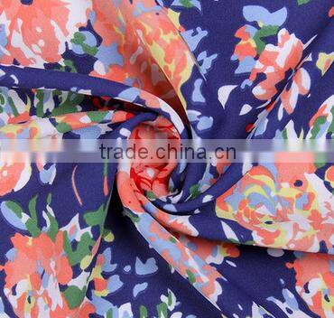 China manufacture supply soft digtal printed chiffon fabric/polyester 100D chiffon fabric for dress,garment,outdoor cloth,etc