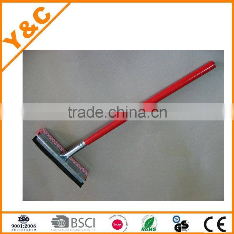 telescopic window squeegee/window cleaning sponge squeegee/wood handle window squeegee