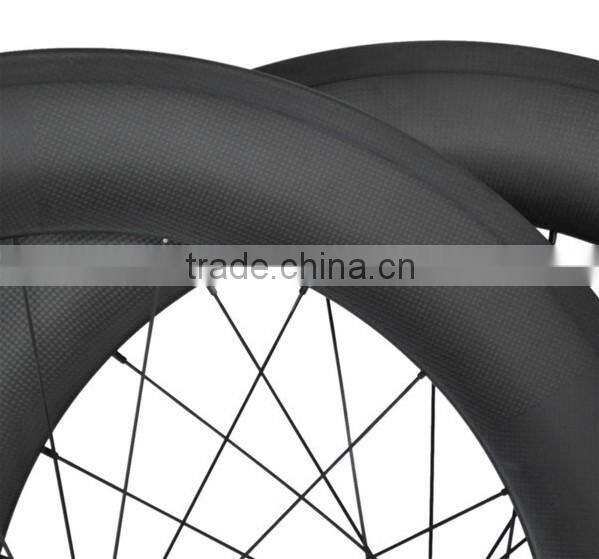 Made in china bike parts 88mm wheel rims bicycle full carbon rim
