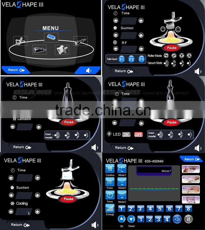 Slimming 5 IN1 vacuum roller+lipo laser+Cryo lipo fitness product for beauty parlors