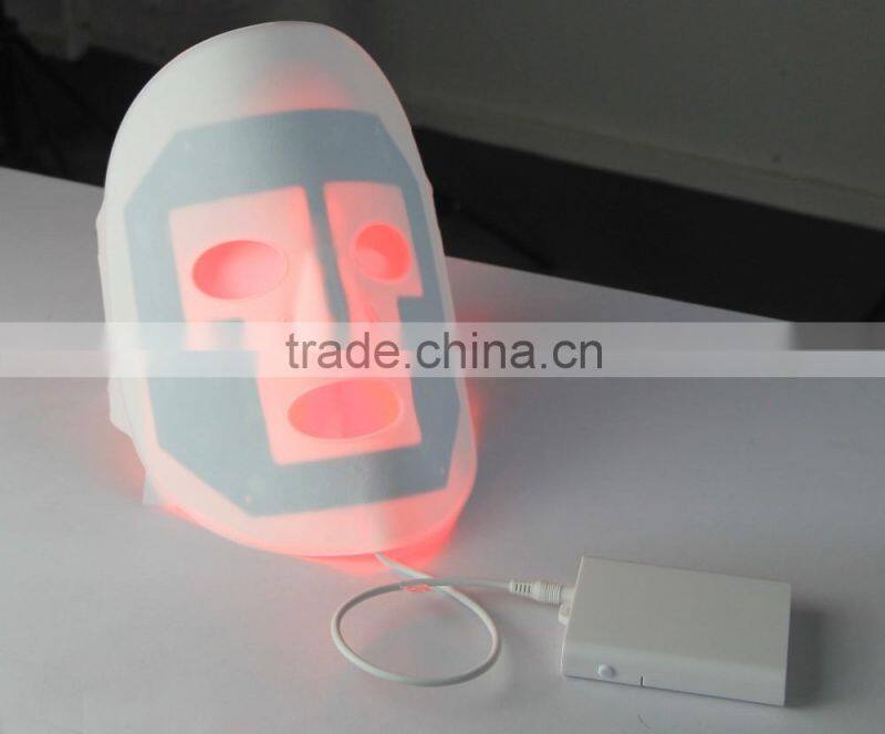 home use LED red light therapy skin care collagen mask