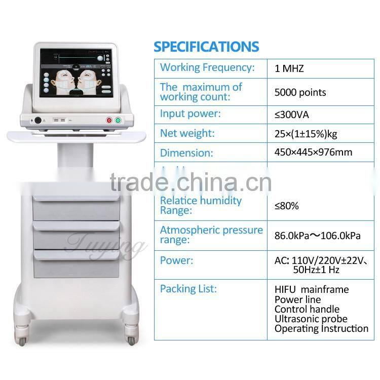 Hot sale portable ultrasound body slimming beauty machine price