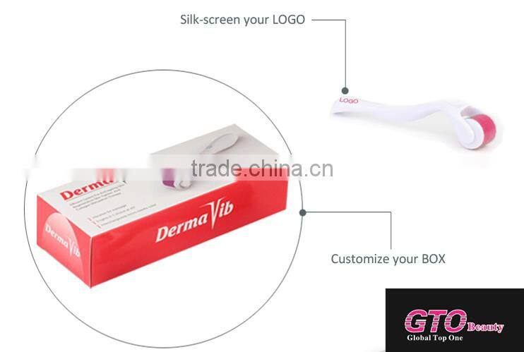 GTO Wholesale Custom Logo Derma Roller Skin Care Micro Needle Roller