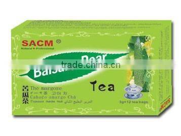 Balsam pear tea for slimming and anti-cancer