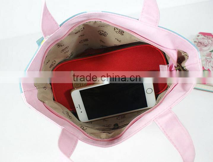 Alibaba China canvas multi-function tote bag, lunch box bag, 8-24oz canvas tote bag