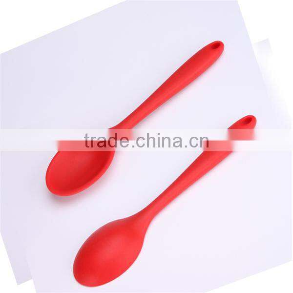 Eco-friendly cartoon baby silicone spoon with lovely cartoon