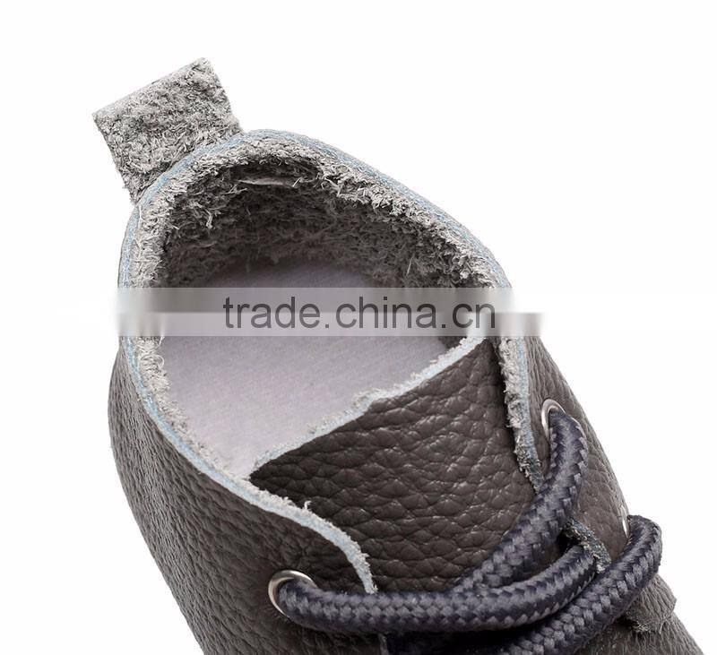 Top quality genuine leather baby oxford shoes wholesale soft sole baby shoe moccasins