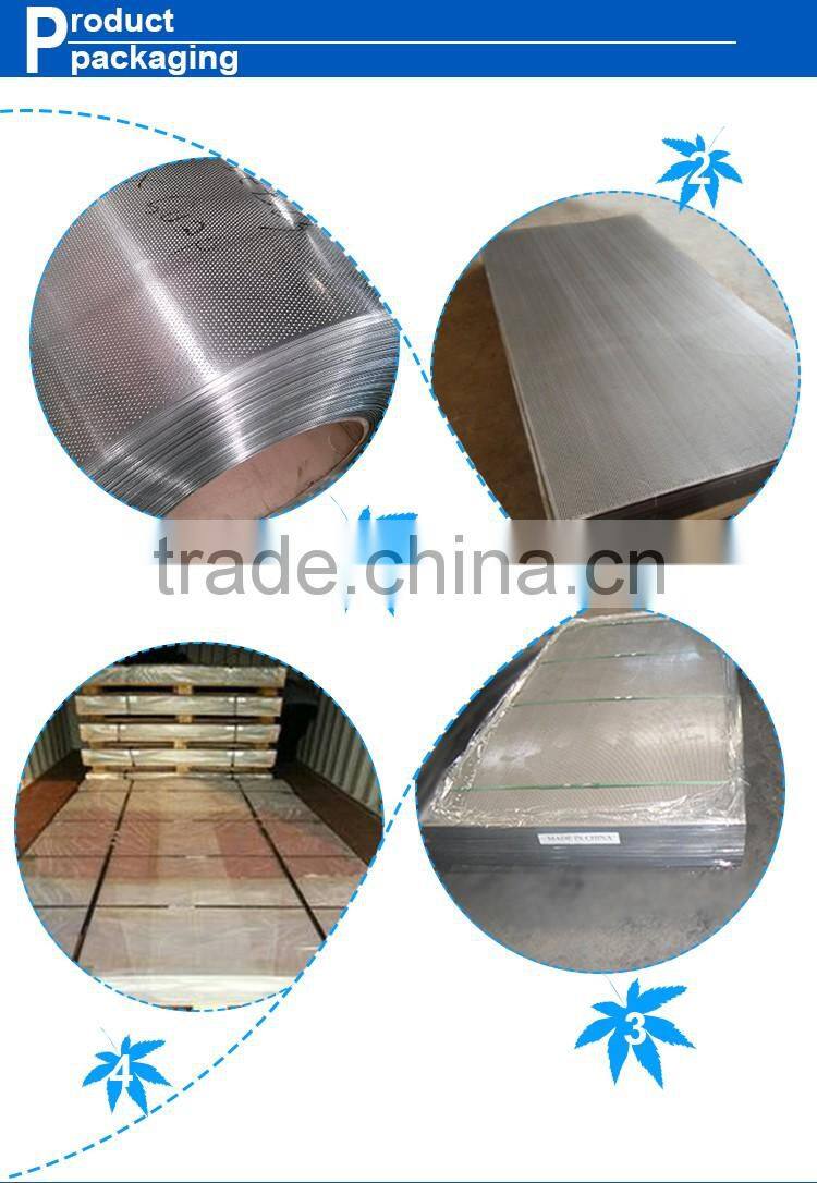 Smooth mesh cheap punching hole mesh panel