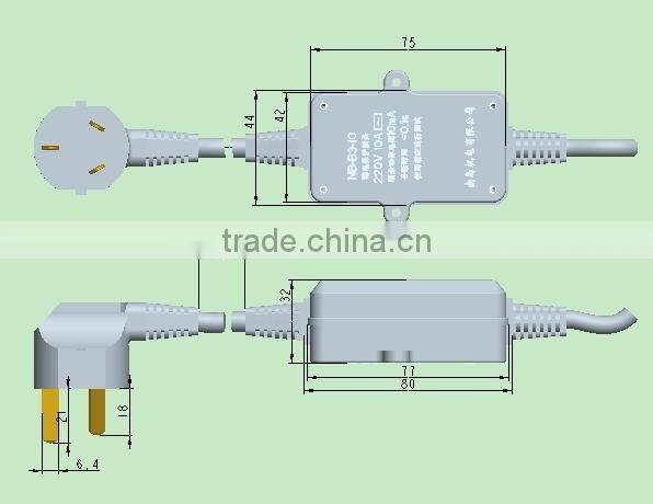Assembly PRCD plug NB-B3-16