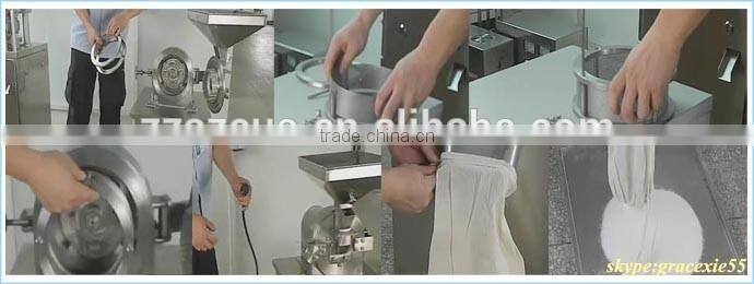 Easy to use small ginger powder machinery/ Sliced ginger crusher