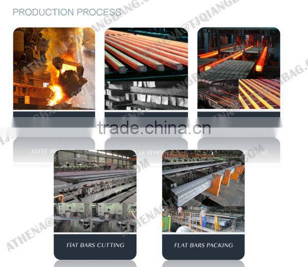 51CrV4 plain or grooved spring steel flat bar