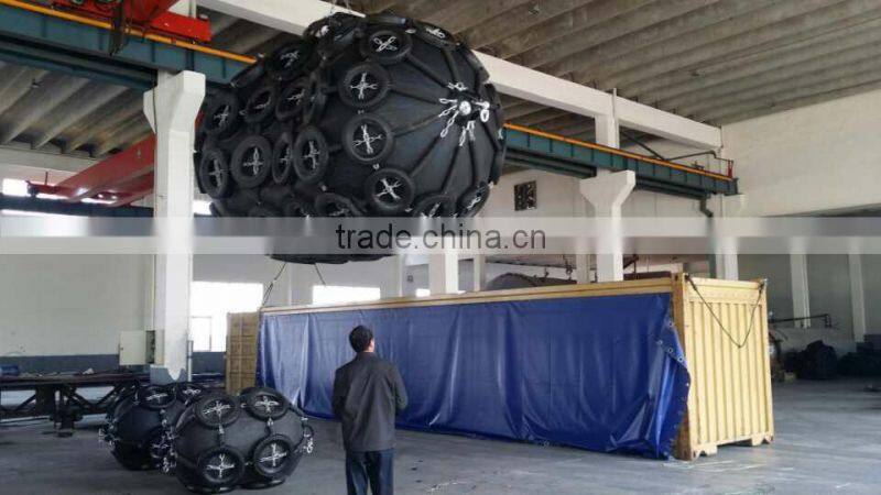pneumatic marine rubber fender for ship building