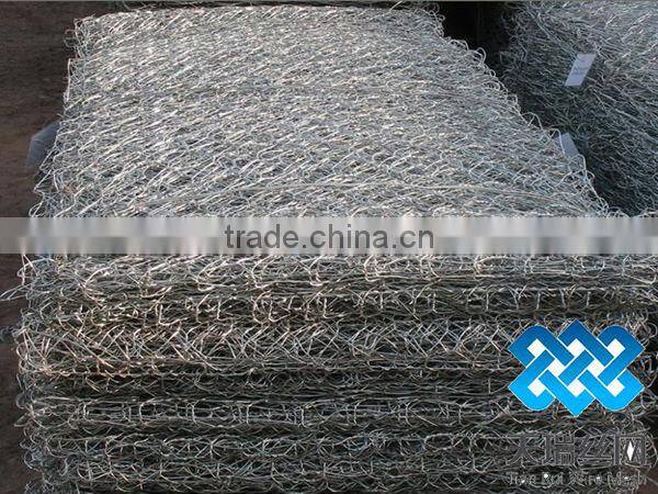 High zinc coated hexagonal gabion basket for sale