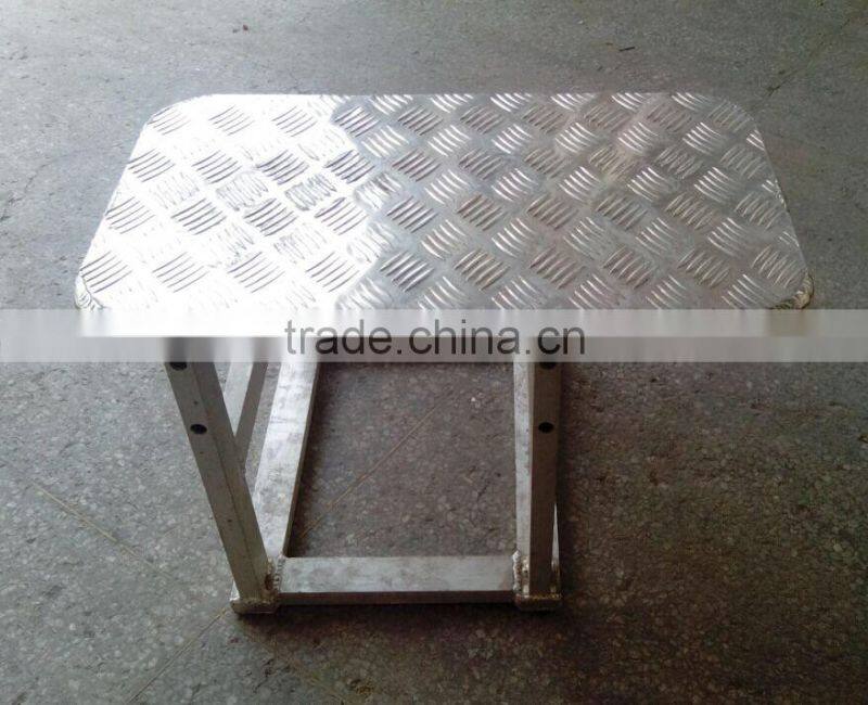 small Aluminum alloy ladder steps for truck, Alu.step bench