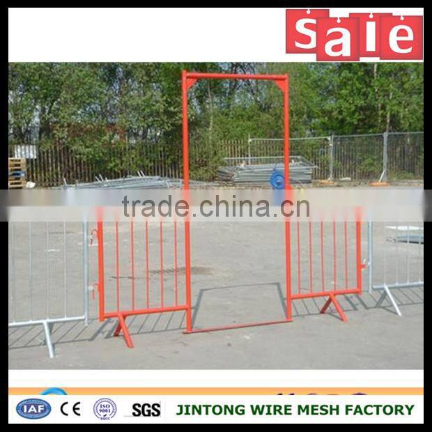 construction barrier,crowd control barrier,chain link temporary fence
