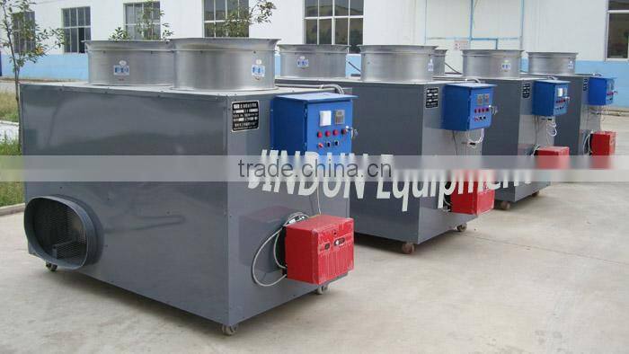 Duck house / greenhouse climate solution multi fuel air heater