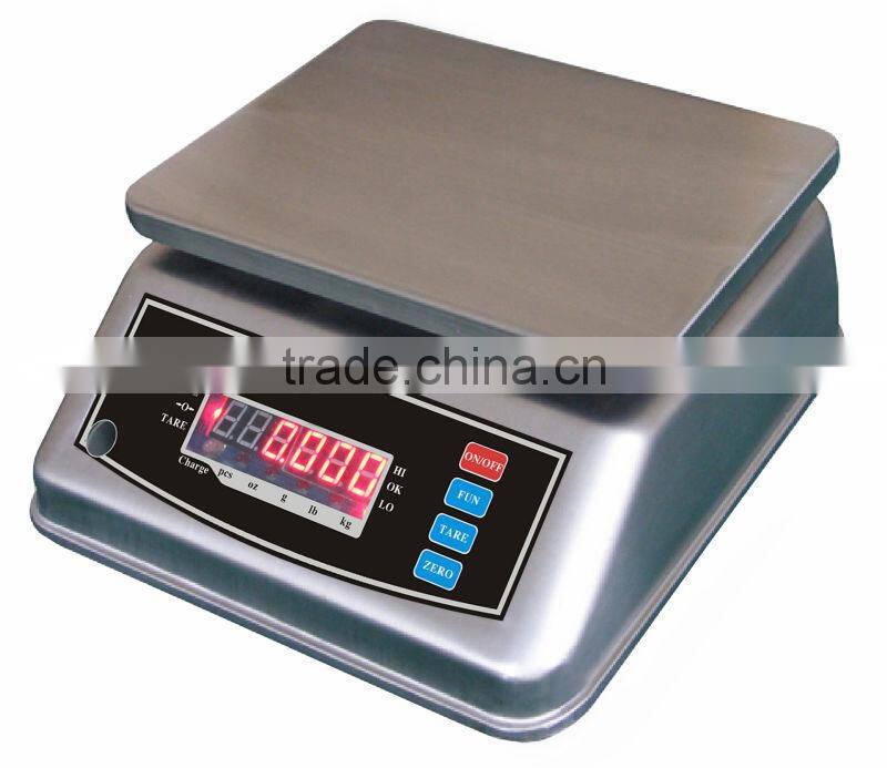 stainless steel digital weighing scale