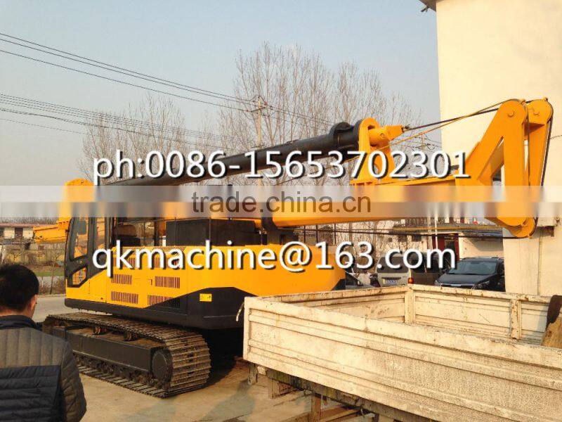 Crawler Rotary Diesel Engine Drill Rig / Pile Driver From China