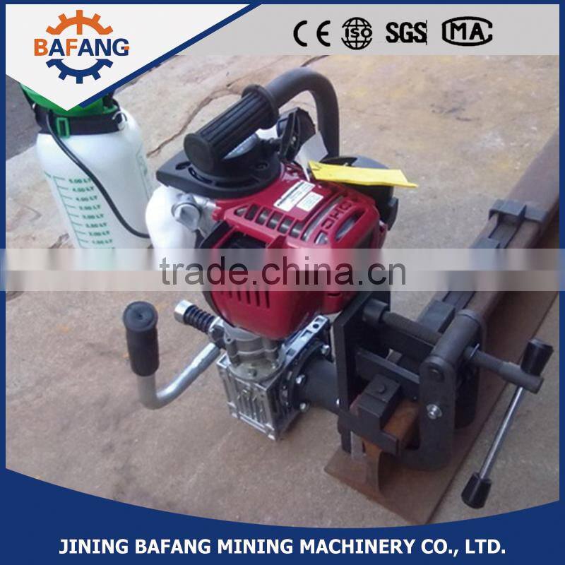 2015 hot selling!!! internal-combustion PETROL rail drilling machine