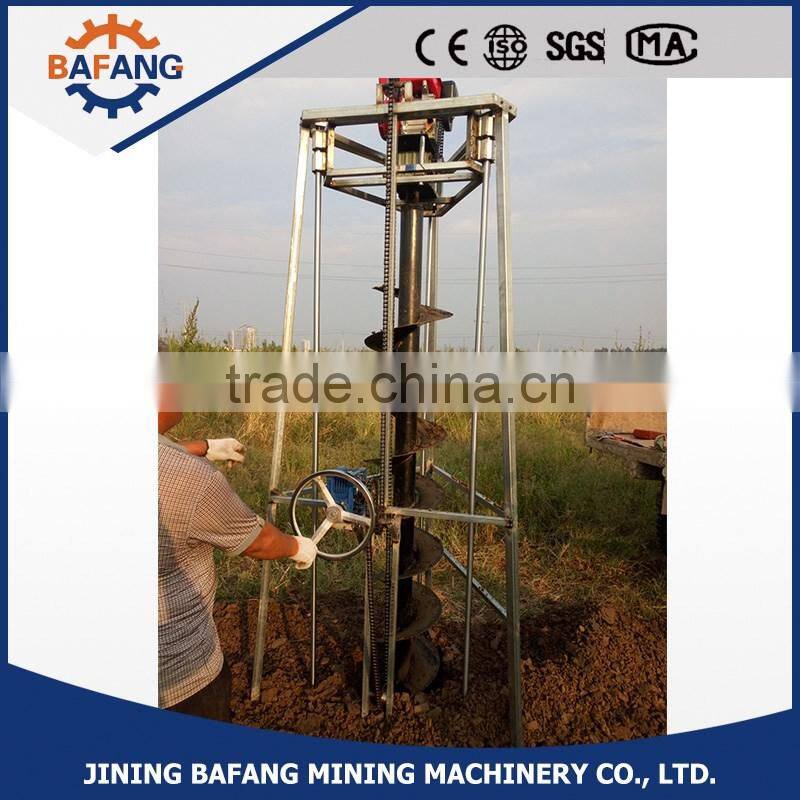 New design garden gasoline digging machine