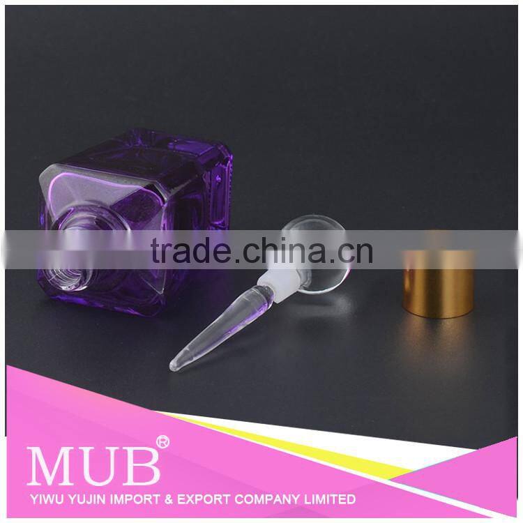 2016 New products on china market 17ml car vent glass perfume bottle