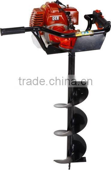 2-stroke ground drill with 52cc