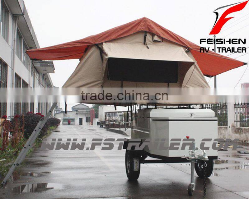 camper trailer with roof top tent FS-X1