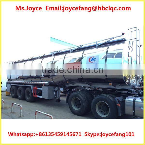 40000liters Fuel Tank Trailer,Aluminum Tanker Trailer Manufacture