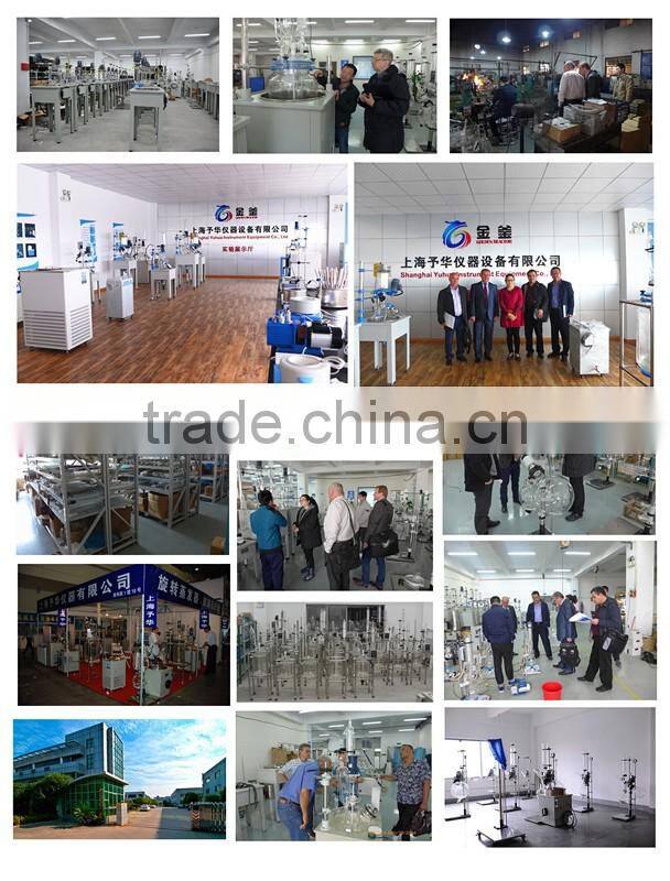 2L Lab glass chemical reactor