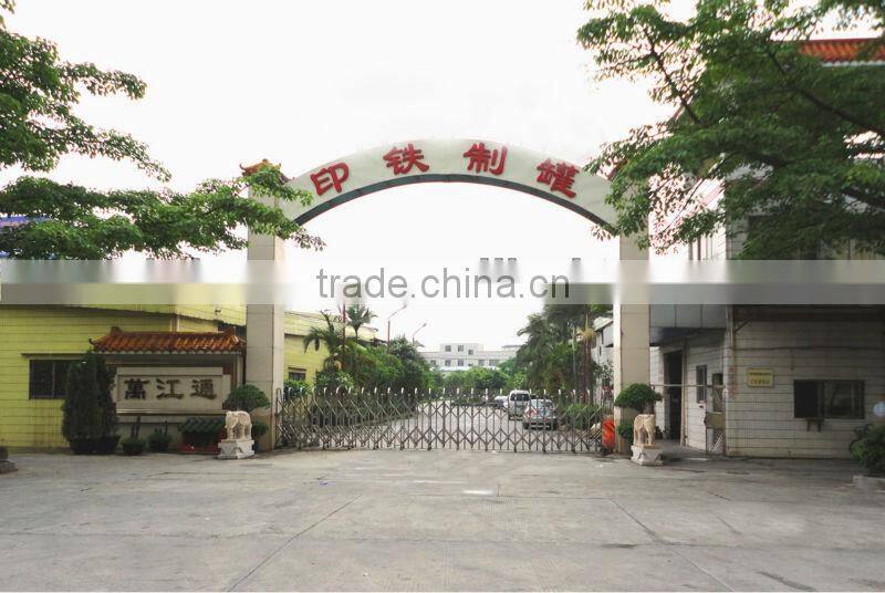 CMYK tea tin case box