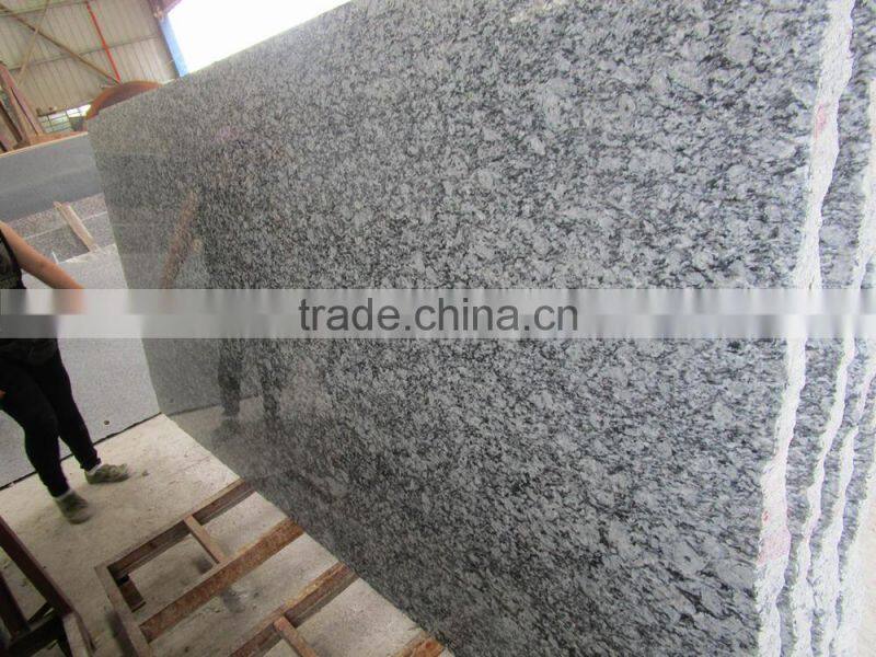Chinese Spoondrift white Spray white granite