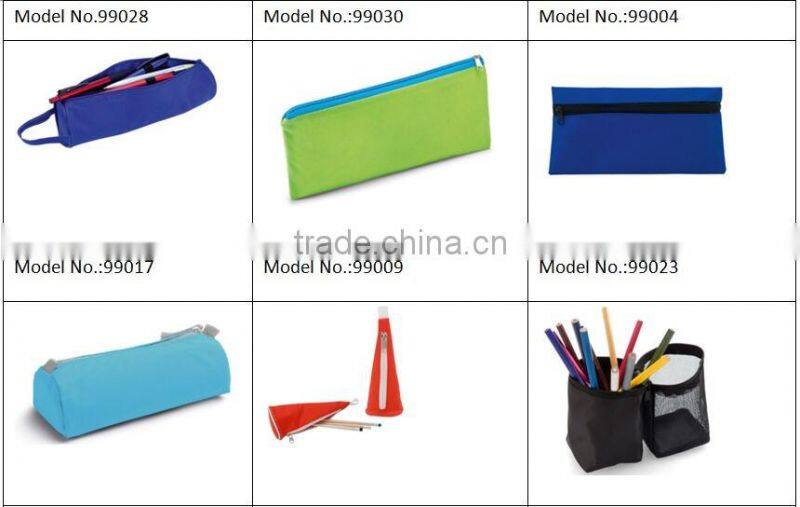 Wholesale polyester zipper pencil case